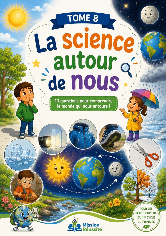Couverture du tome 8 de la collection Pourquoi ? : La science autour de nous